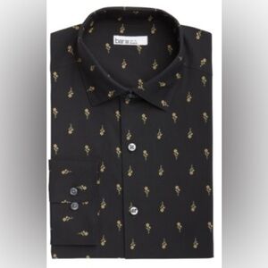 Pre-Loved Bar III Patterned Dress Shirt